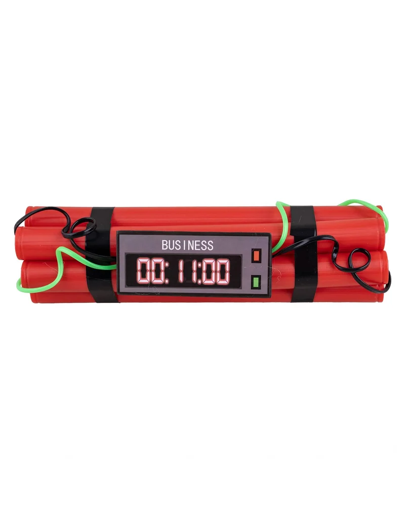 Dynamit-Attrappe mit Timer