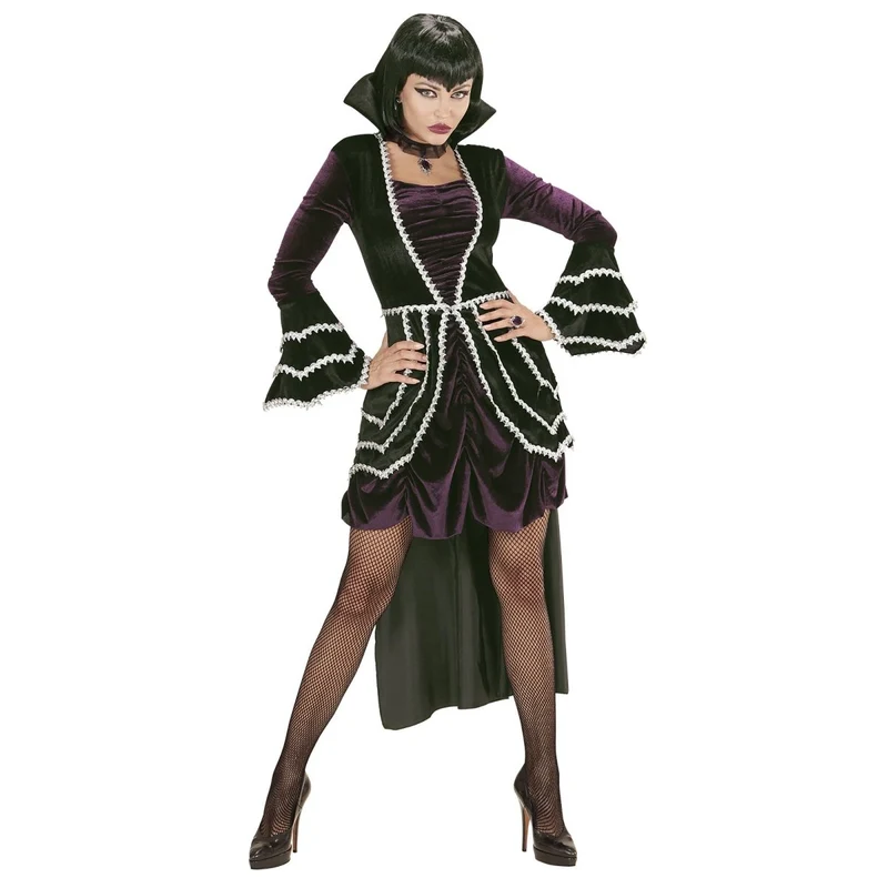 Halloween Kleid Damen Gothic Vampir