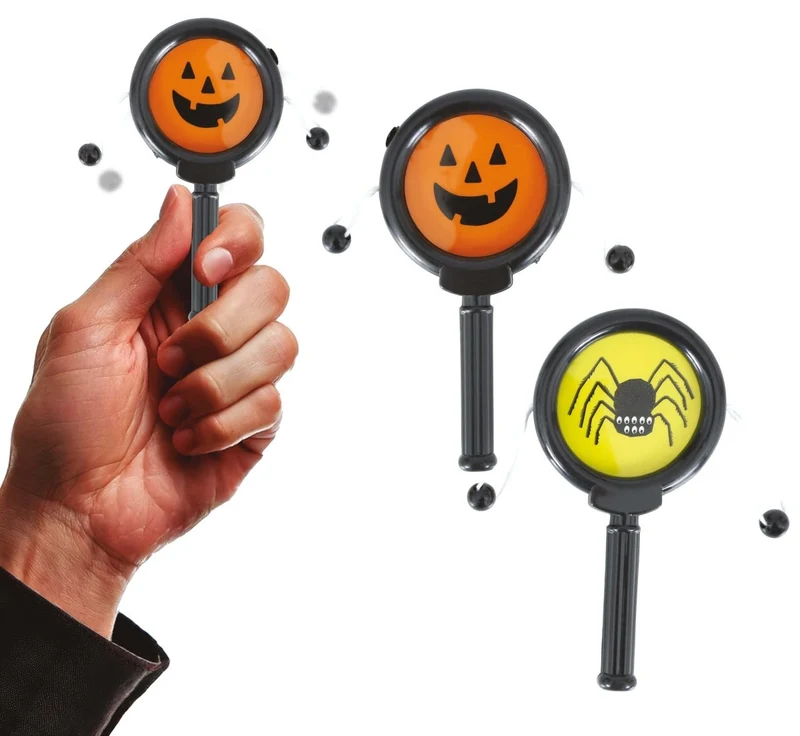 Halloween Share Out Geschenke Rassel 5cm 2St