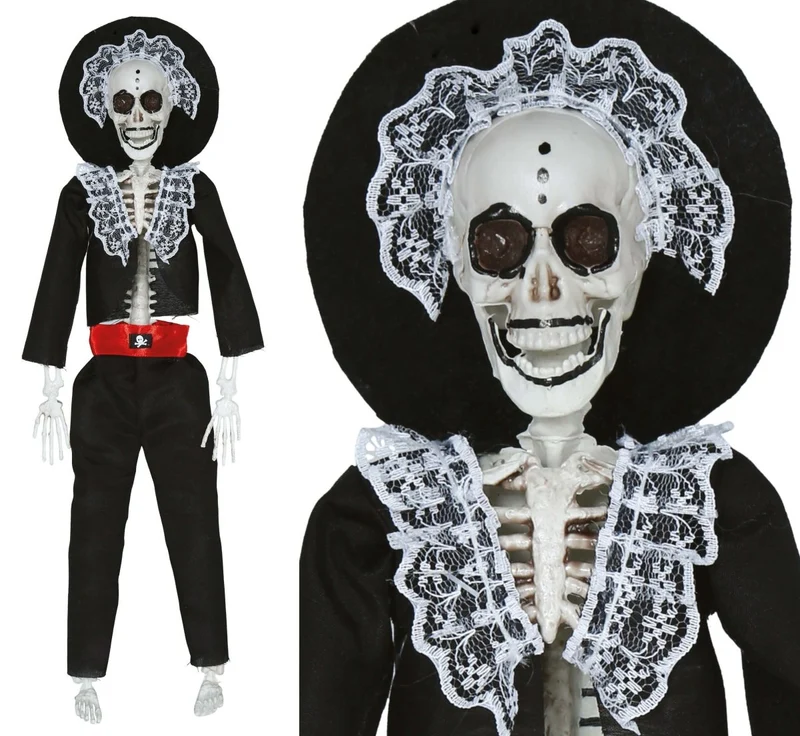 Skelettpuppe Mariachi 40cm