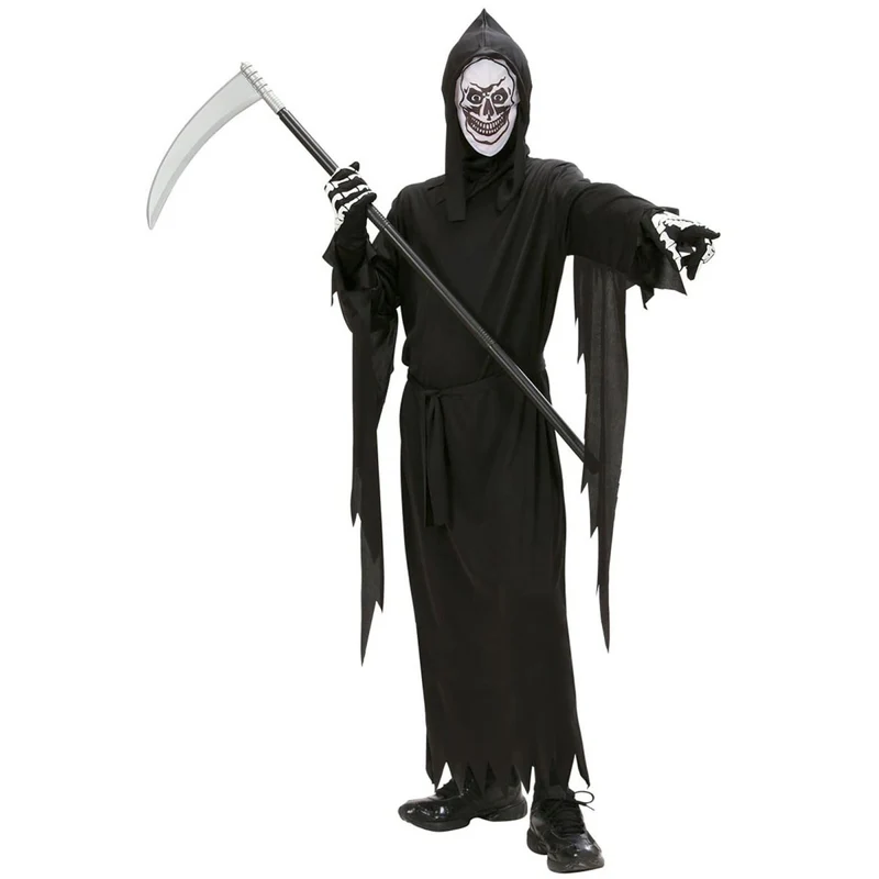 Halloween Kostüm Schwarzes Kind Geist