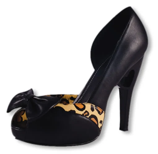 Leo Peeptoes mit Schleife