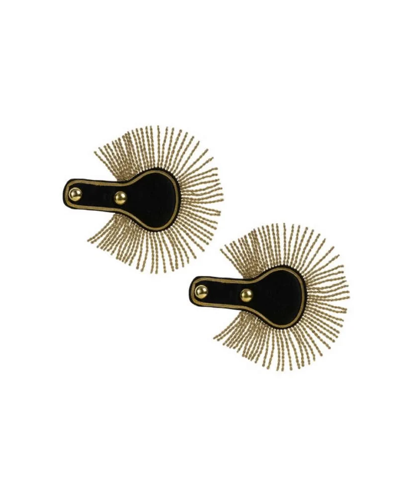 Schulterstücke Schwarz/Gold
