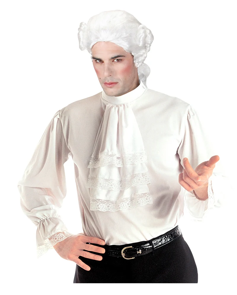 Barock Hemd weiß
