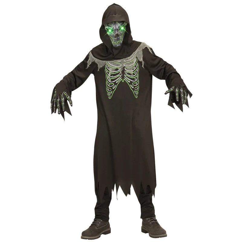 Halloween Kostüm Kind Skinny Reaper 4 Stück