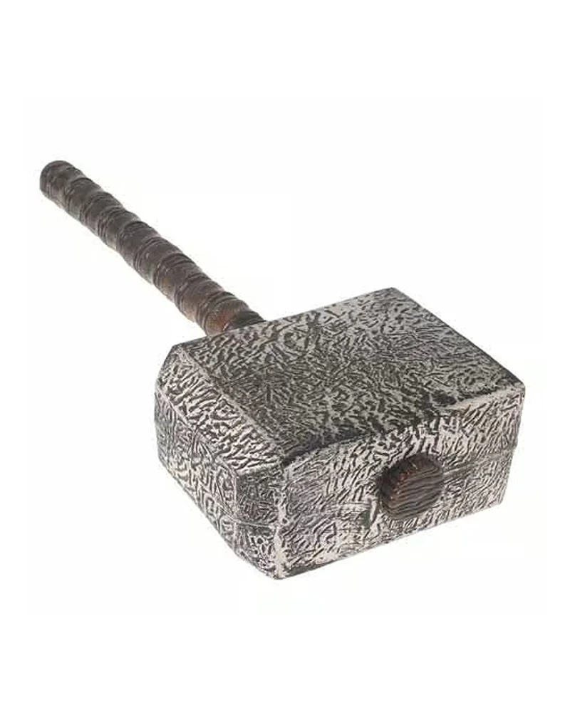 Thor Hammer silberfarben