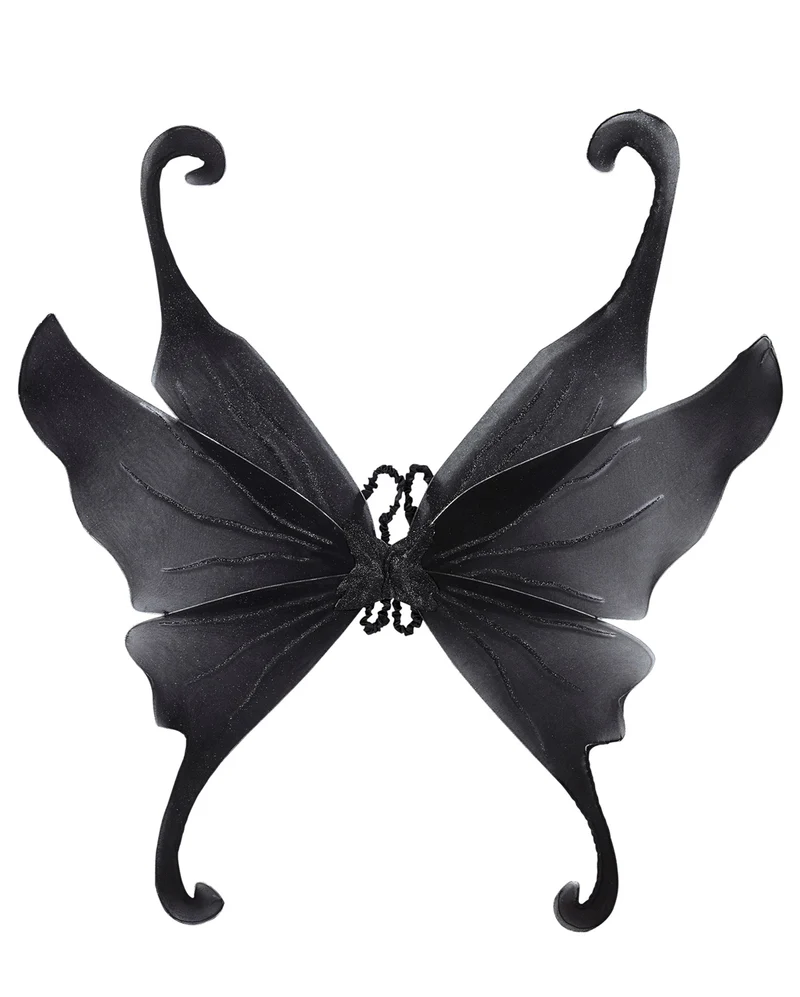 Schmetterling Flügel schwarz