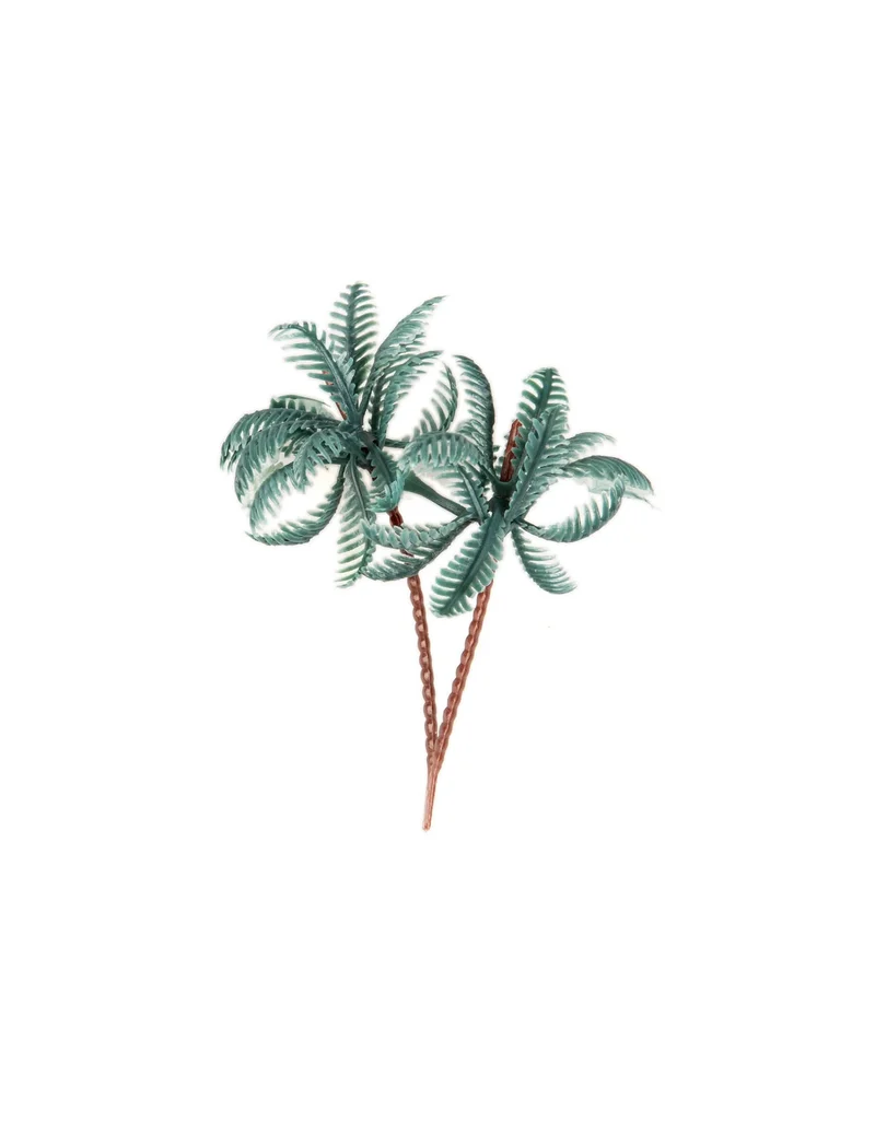 Tortendekoration Palme 7,5 cm aus Kunststoff