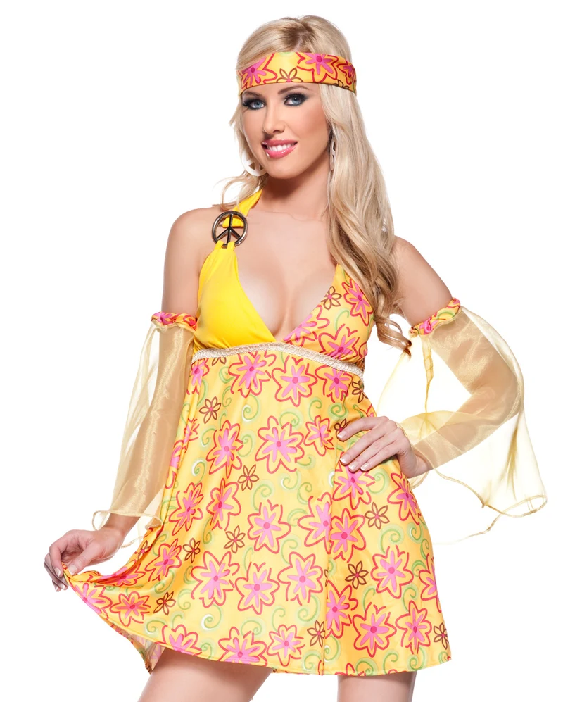 Blumenkind Minikleid Large