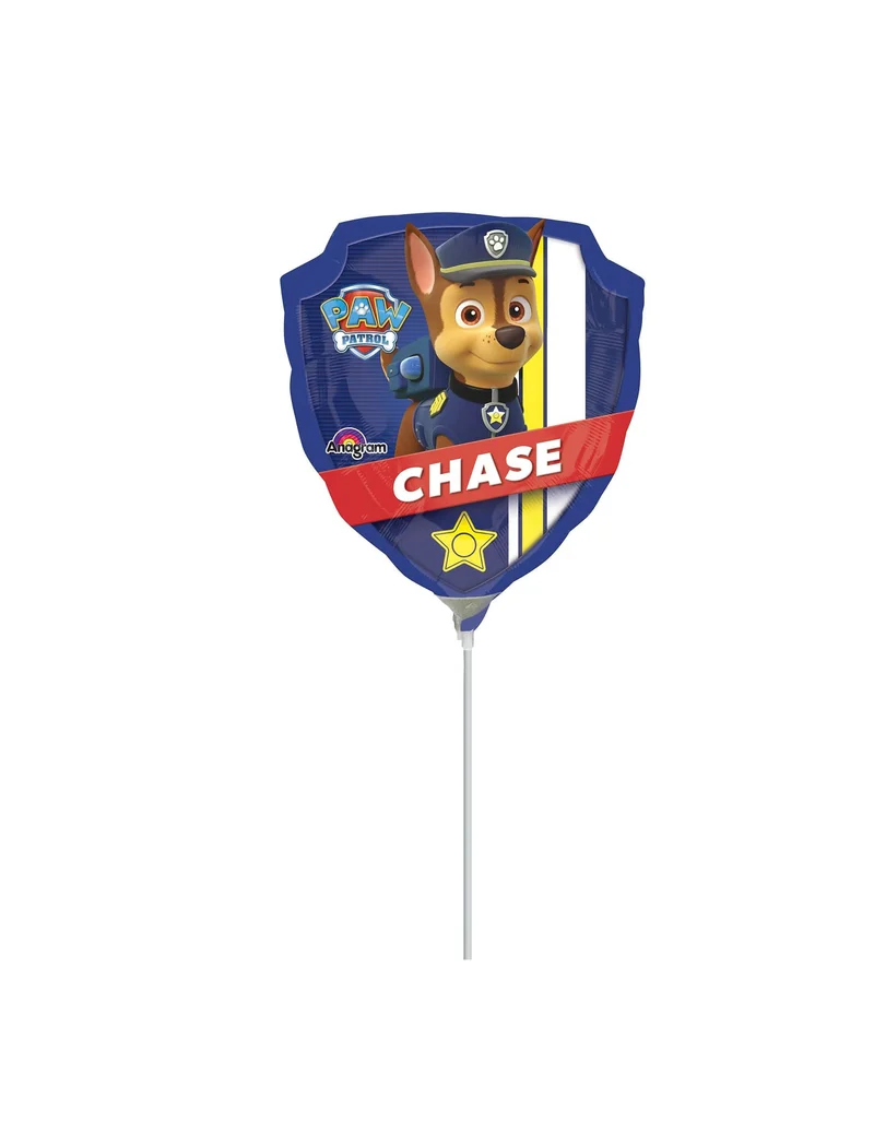 Kleiner PAW Patrol™ Aluminiumballon 26 cm Chase und Marshall