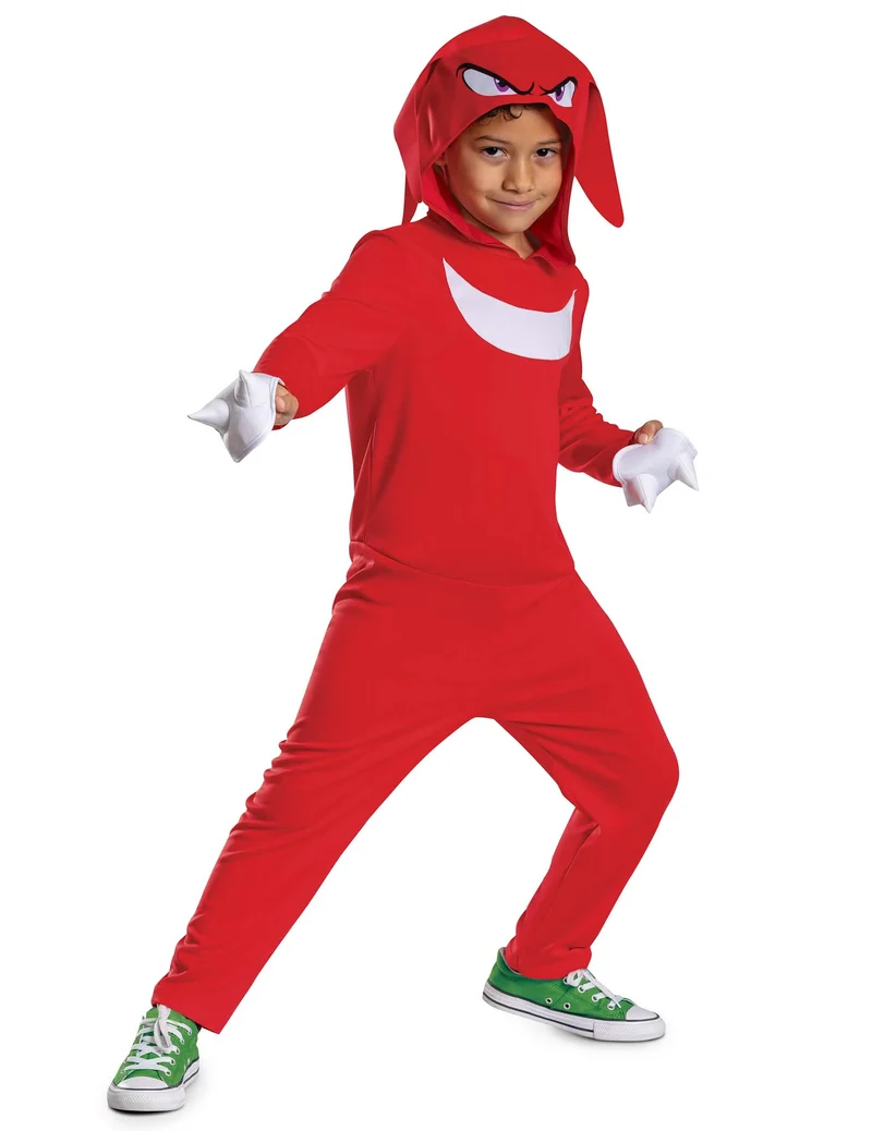 Knuckles Sonic™ Kostüm für Kinder
