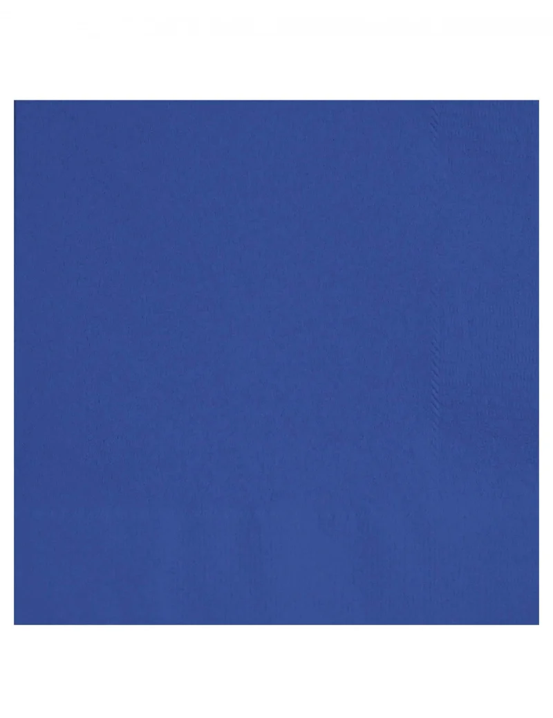 20 marineblaue Papierservietten 33 x 33 cm für Party