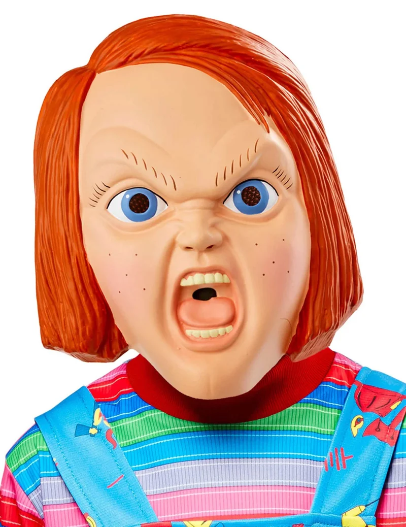 Chucky™ Kunststoff-Maske für Erwachsene