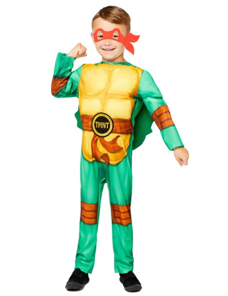 Offizielles Ninja Turtles™-Kostüm für Kinder bunt