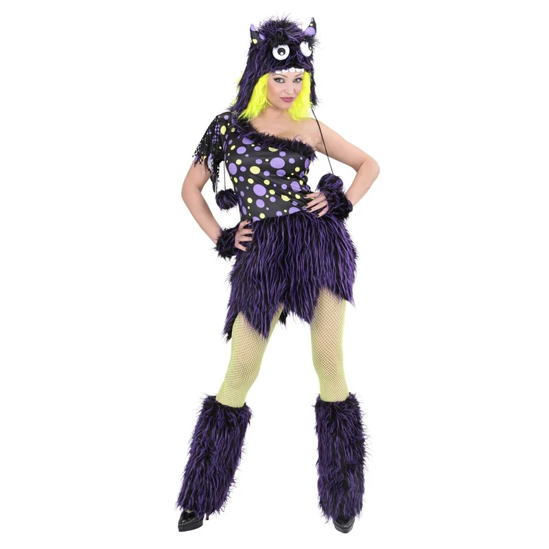Halloween Kleid Damen Monster