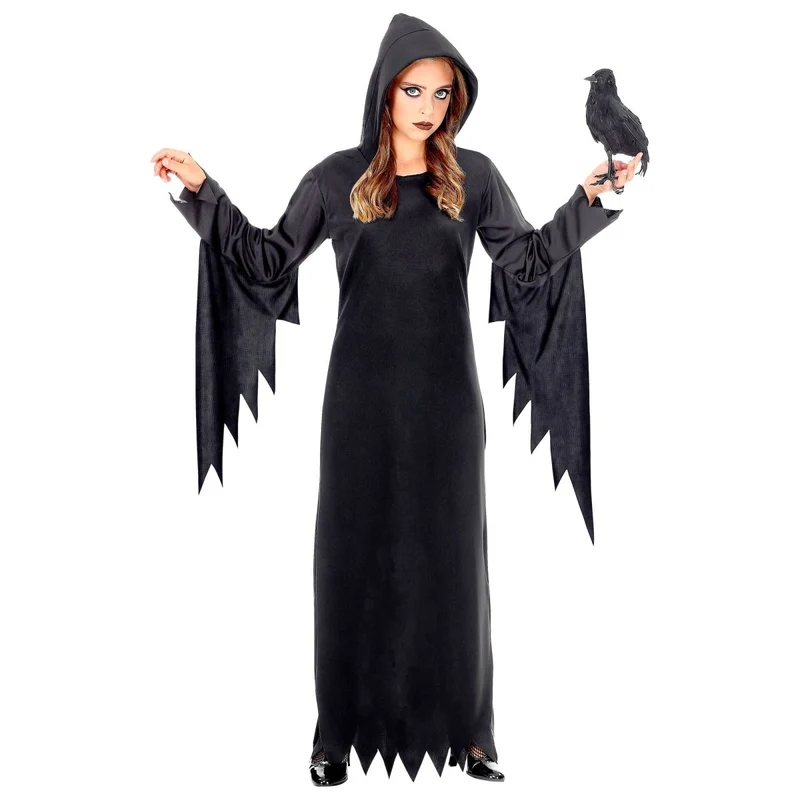 Halloween Kleid Schwarzes Mädchen Gothic Queen