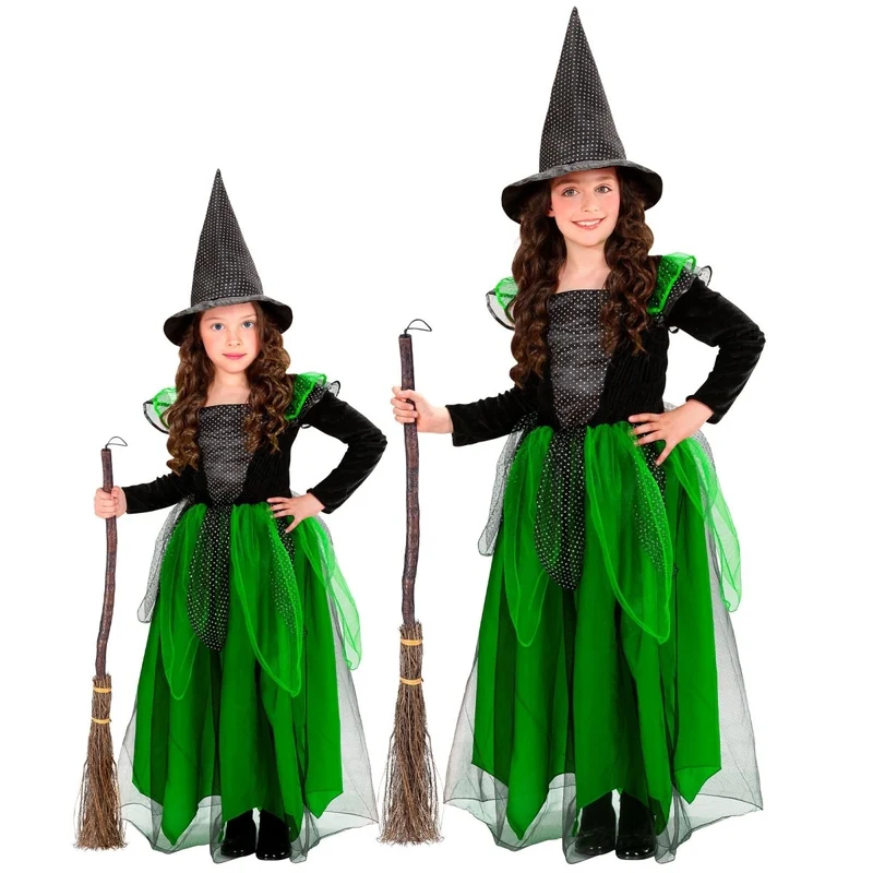 Halloween Kostüm Grün Kind