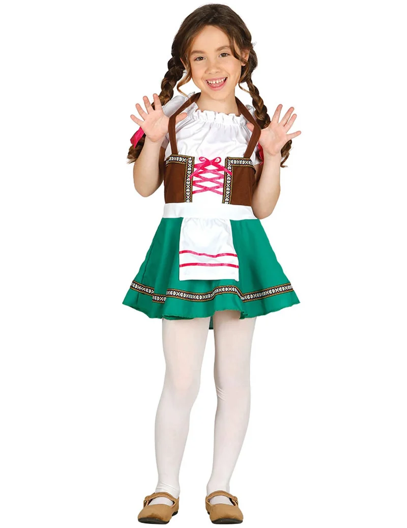 Dirndl Oktoberfest Kostüm für Mädchen