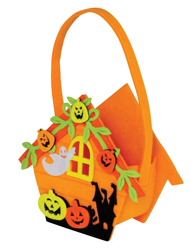 Halloween selbstgemachte Süßigkeitentüte