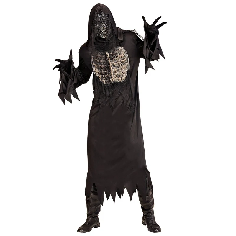 Halloween Kostüm Schwarzer Geist für Männer
