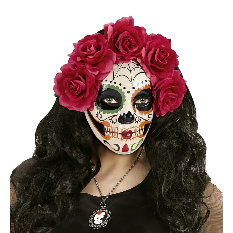 Dia De Los Muertos Maske Rosen