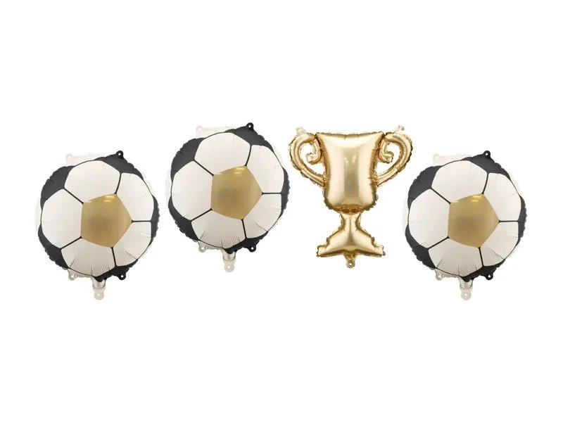 Fußball Ballons 33cm 4Stück