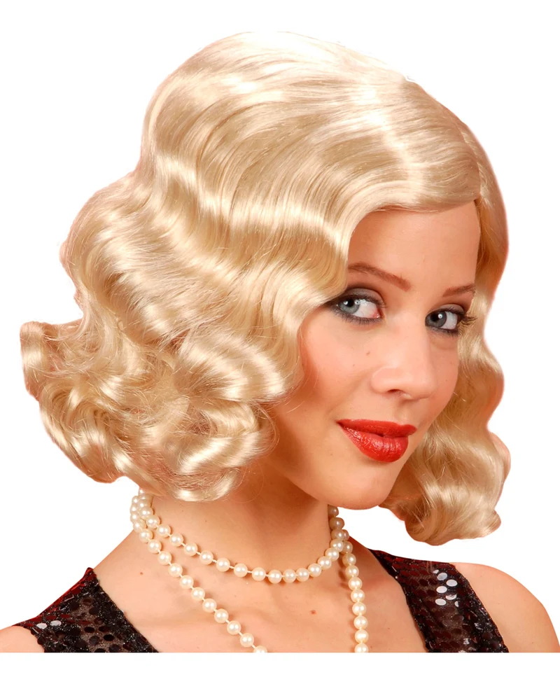 20er Jahre Perücke blond