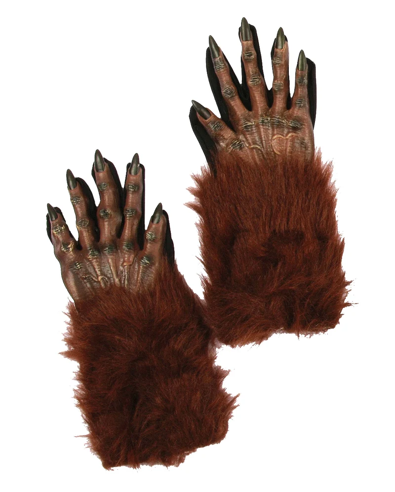 Werwolf Pranken braun