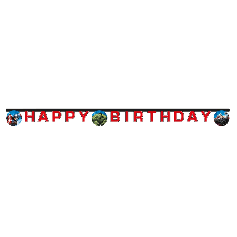 Avengers Briefschlinge Happy Birthday 1,8m