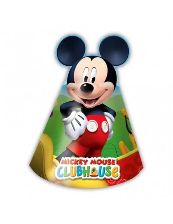 6 Micky Maus™ Partyhüte