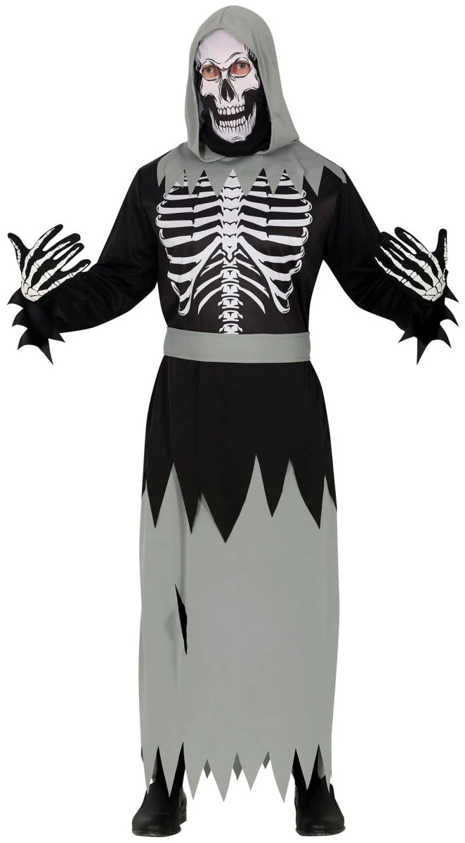 Halloween Kostüm Herren Skelett Mystic