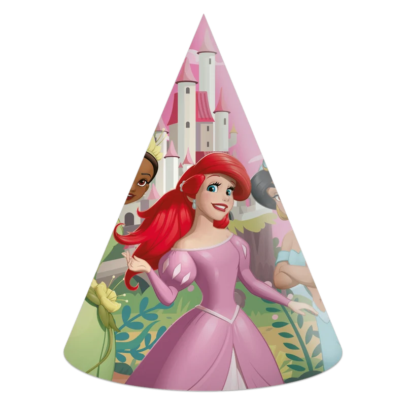 Disney Prinzessinnen Party Hüte 6 Stk