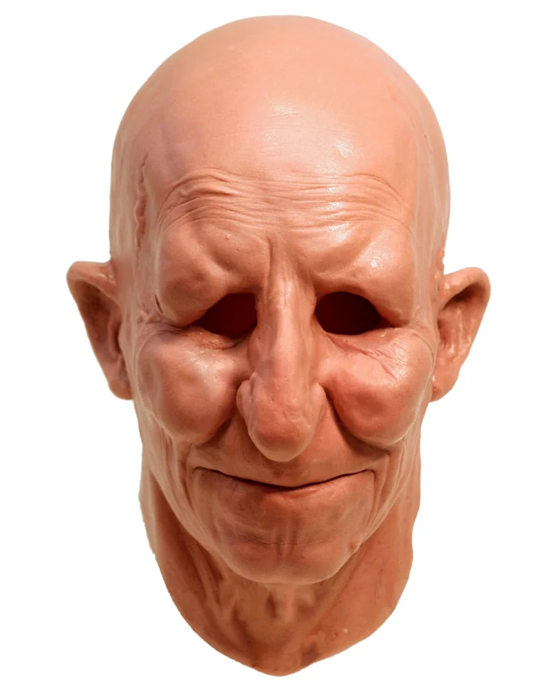 Rentner Maske aus Schaumlatex