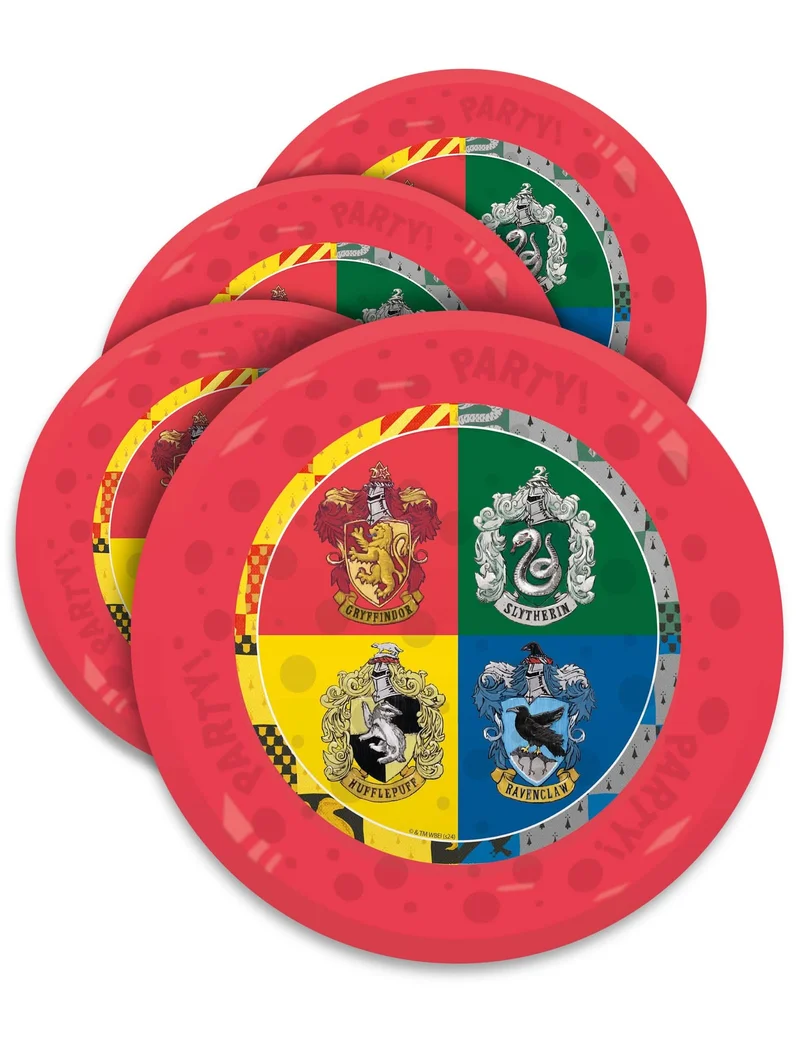 4 Harry Potter™ Mehrwegteller 21 cm