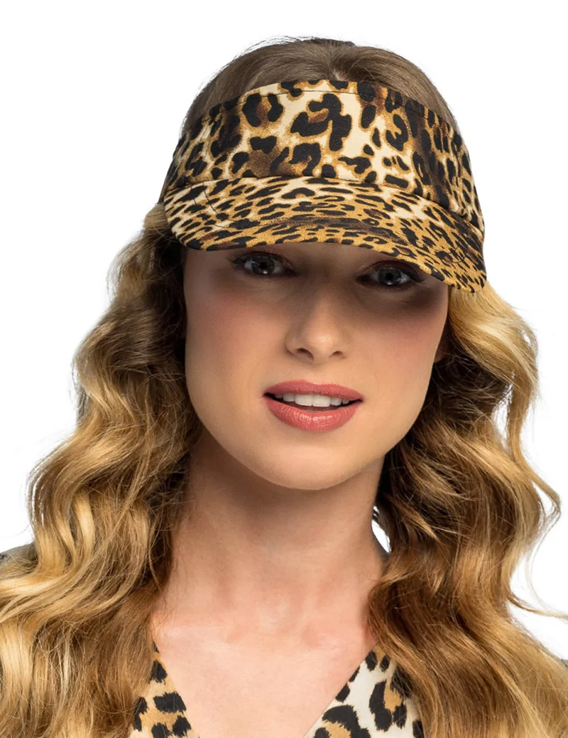 Leopard-Visier für Erwachsene
