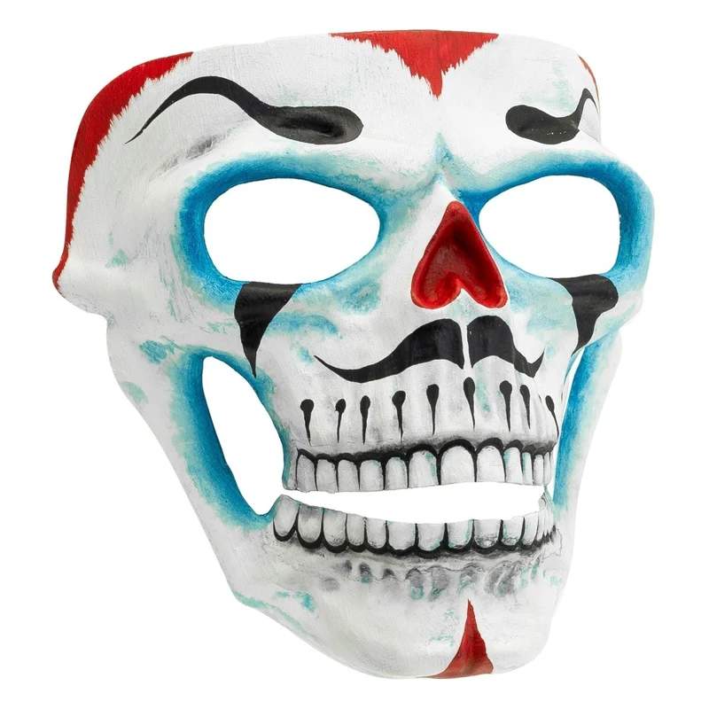 Dia De Los Muertos Maske Farbiger Mann