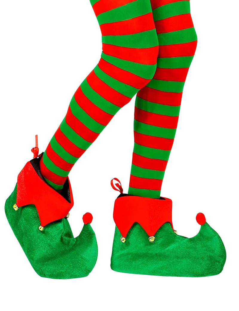 Weihnachtselfen Schuhüberzieher für Erwachsene