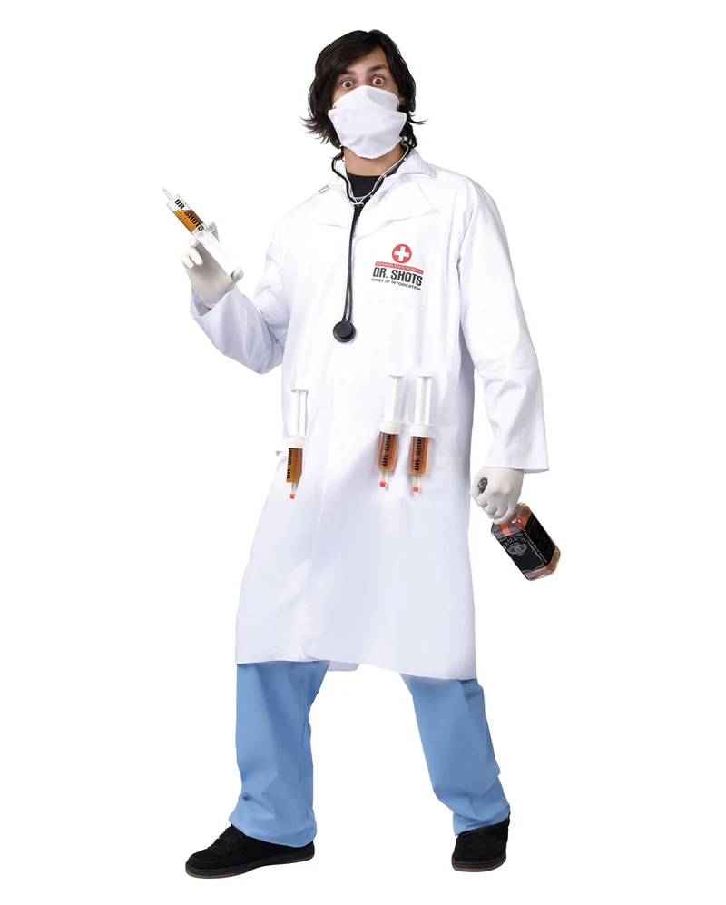 Dr. Shots Arzt Kostüm
