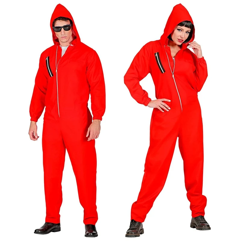 Halloween Kostüm Roter Bankräuber