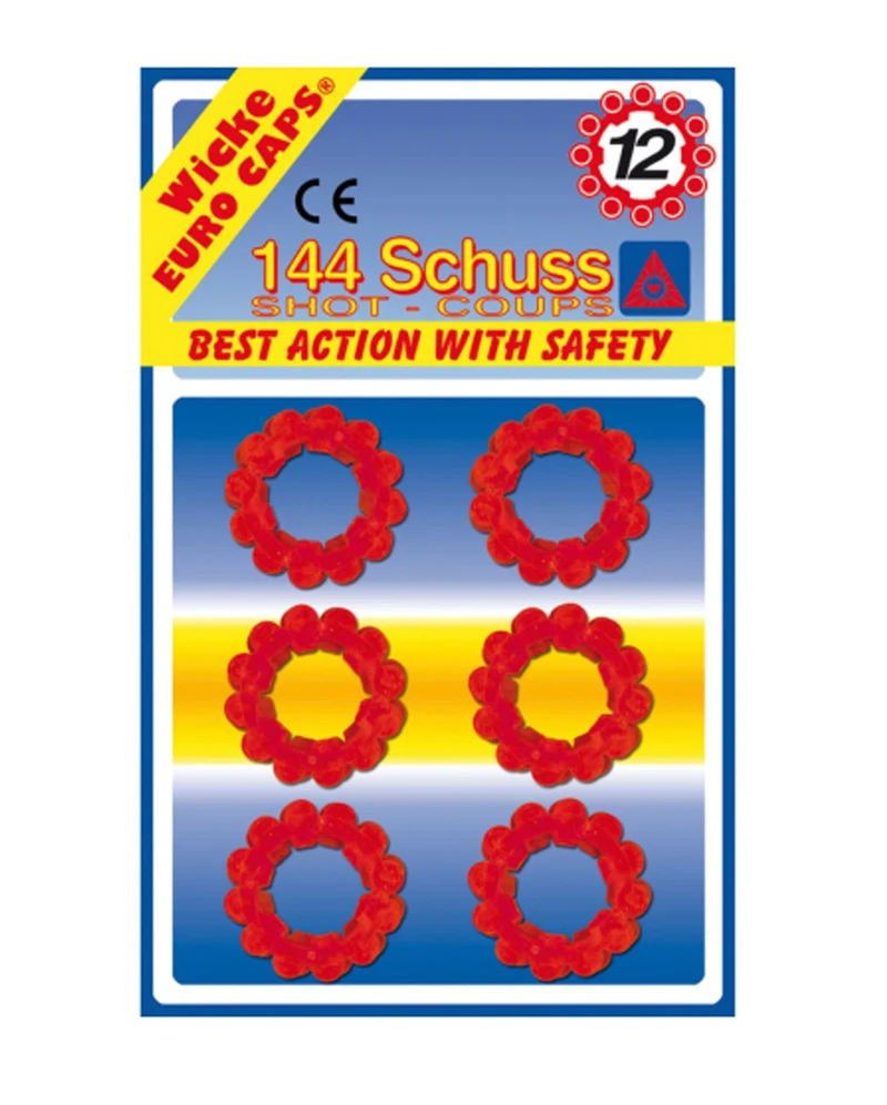 12 Munitionsringe a 12 Schuss