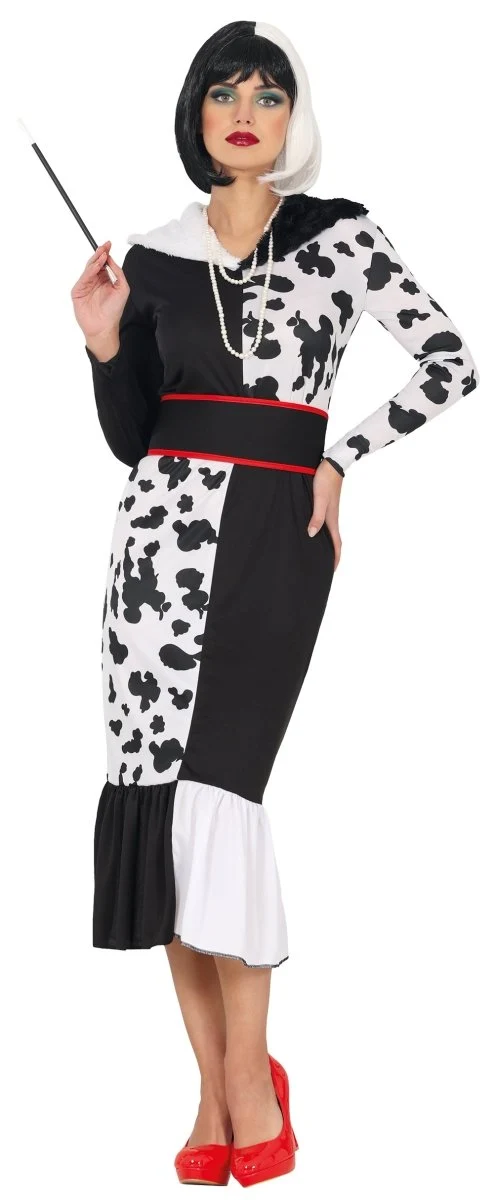 Halloween Kostüm Cruella De Vill