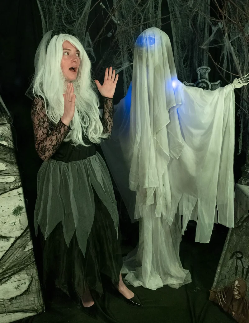 Animierter Geist mit Sound 170 cm