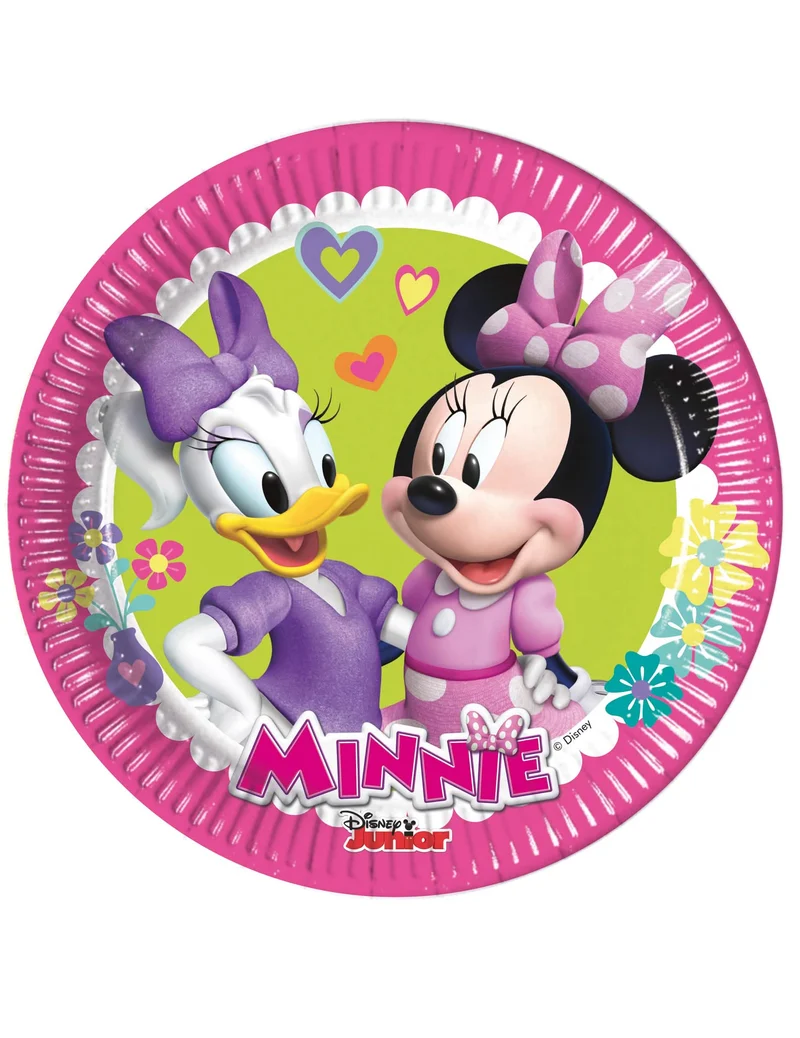 Minnie Maus™-kleine Pappteller 8 Stück bunt