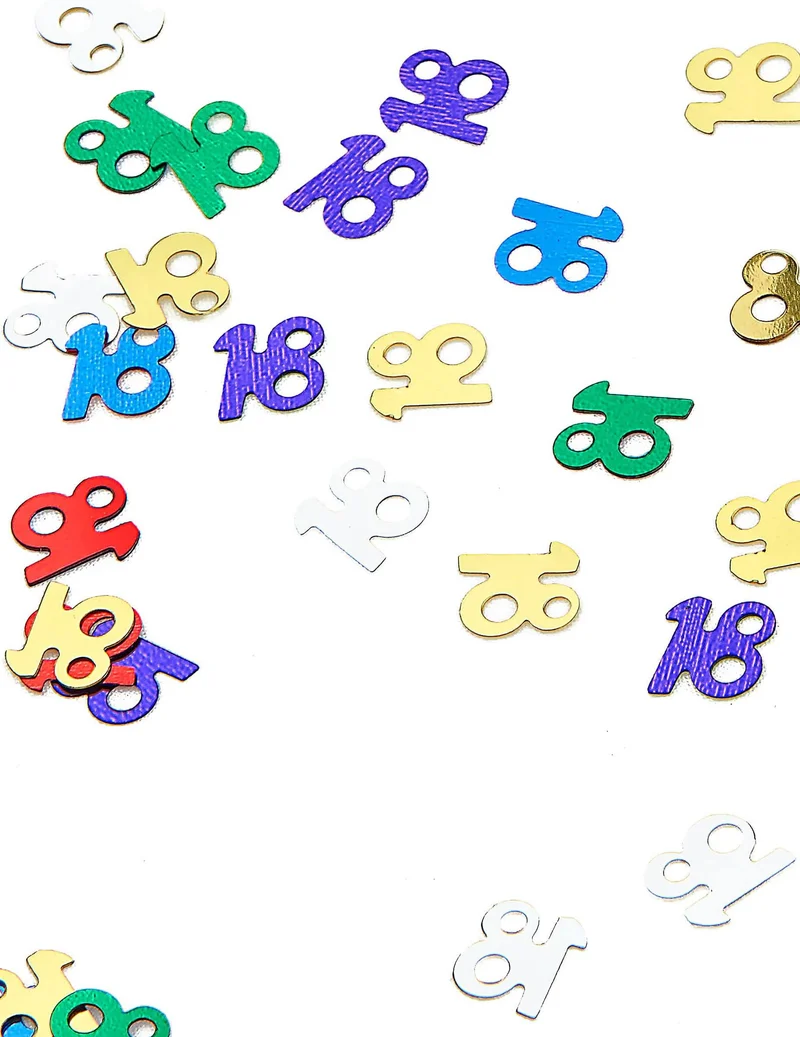 Konfetti 18 Jahre 14g
