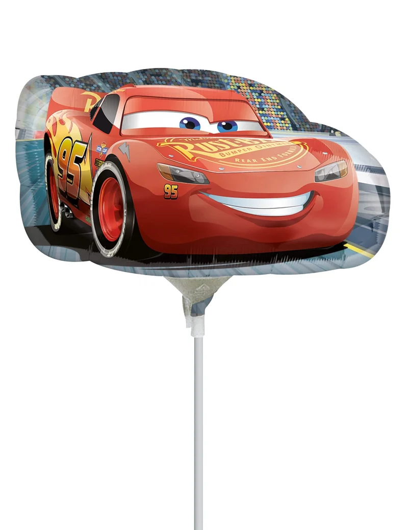 Cars 3™-Luftballon in Autoform Partydeko bunt 33x30 cm