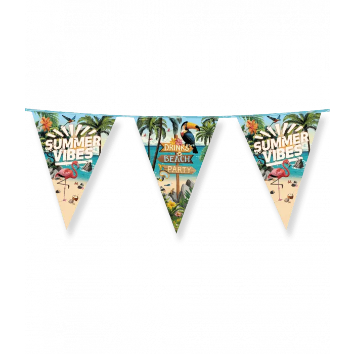 Bunte Girlande Summer Vibes 10m