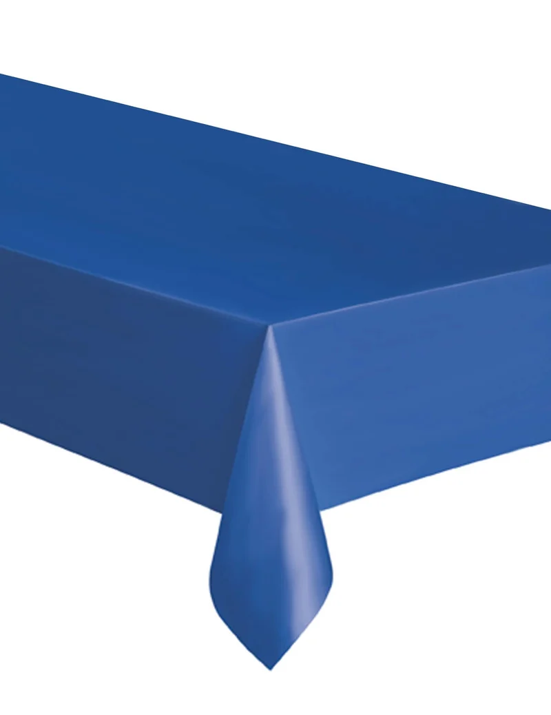 Schlichte Tischdecke blau 137x274cm