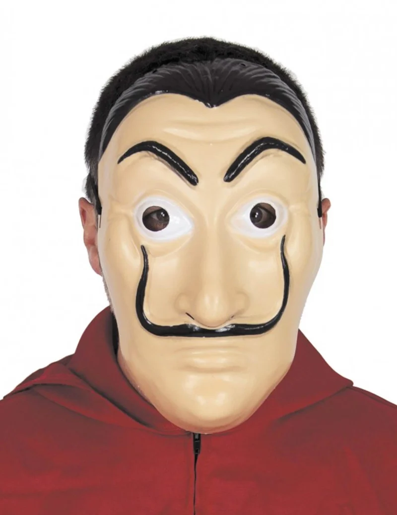 Bankräuber-Maske für echte Räuber Erwachsene