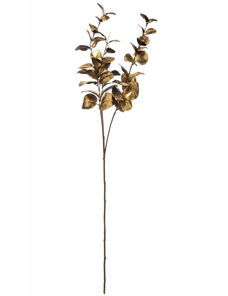 Goldener Eukalyptuszweig 76 cm für Dekoration