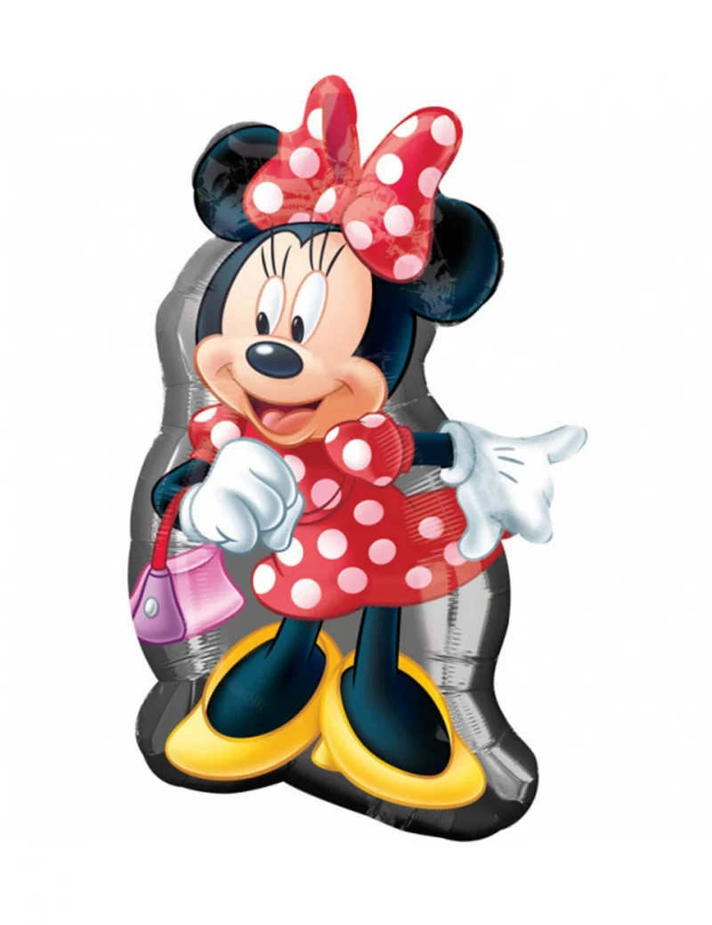 Offizieller Minnie Maus™-Folienballon Partydekoration bunt 48 x 81 cm